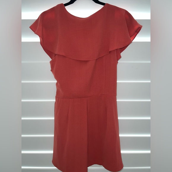 Rust Flowy Romper - Picture 4 of 4